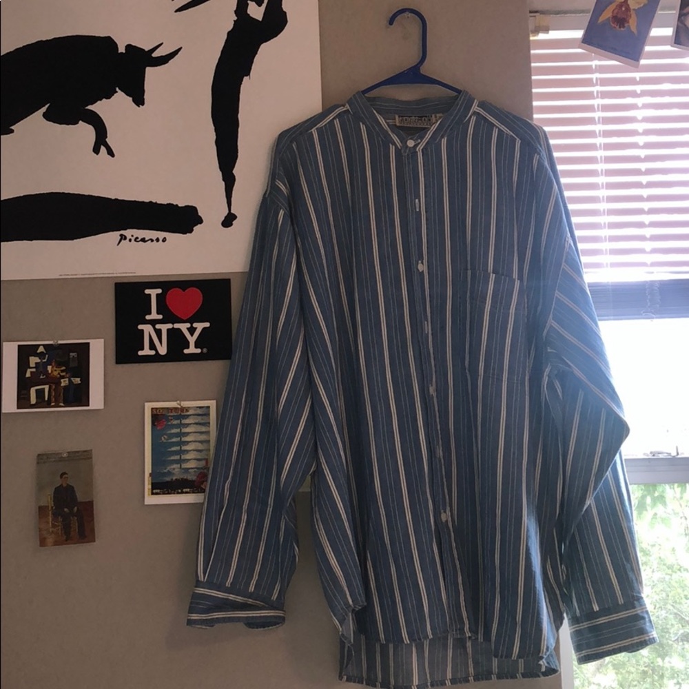 Super chill long sleeve flat collared shirt